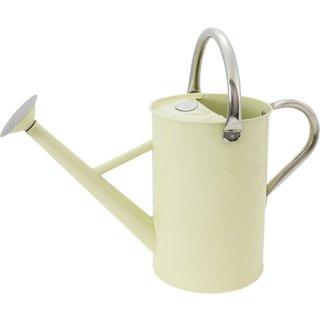 Kent & Stowe Metal Watering Can Vintage Cream 4.5 litre 34898