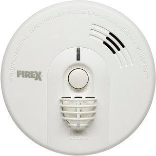 Kidde KF30 Mains-Powered Interconnectable Heat Alarm 230V KF30