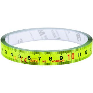 Komelon Stick Flat Tape Measure 2m (Width 13mm) (Metric only) FLT23