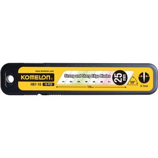 Komelon Snap-Off Blades 25mm (Pack 10) HB710
