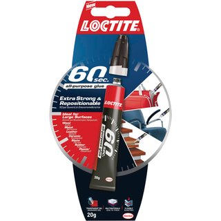 Loctite All Purpose Glue 60 Seconds 2707222