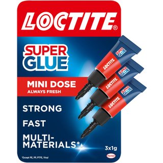 Loctite Super Glue Mini Trio 3 x 1g 2977850