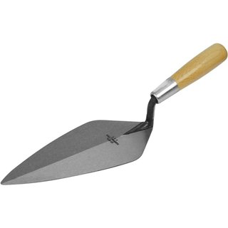 Marshalltown 33 London Pattern Brick Trowel Wooden Handle 10in M3310