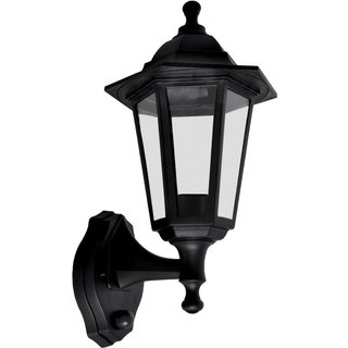 Meridian Lighting Six Panel Lantern with PIR 60W LP60BPIR
