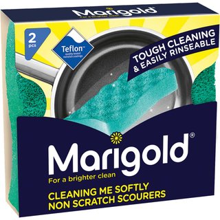 Marigold Cleaning Me Softly Non-Scratch Scourers x 2 (Box 14) 150561