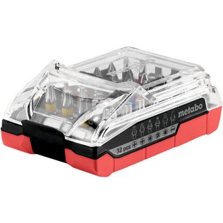 Metabo Battery Bit Box Set, 32 Piece 626696000