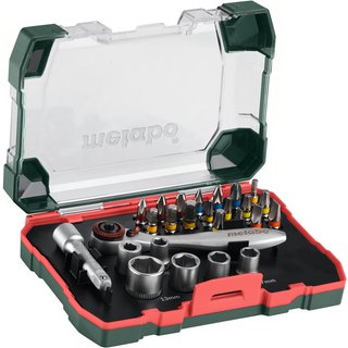 Metabo Bit Set, 26 Piece 626701000