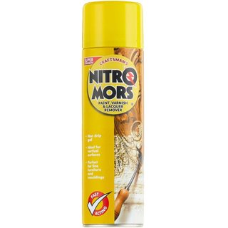 Nitromors Craftsman's Paint, Varnish & Lacquer Remover 500ml Aerosol NCM500