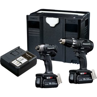 Panasonic EYC241LJ2G31 Twin Pack 18V 2 x 5.0Ah Li-ion EYC241LJ2G31
