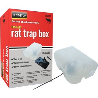Pest-Stop (Pelsis Group) Easy Setting Rat Trap Box PSESRTB PSESRTB