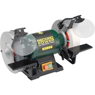 Record Power RSBG8 200mm (8in) Bench Grinder 550W 240V 71500/ RSBG8