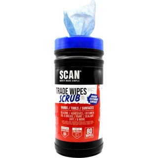 Scan Scrub Wipes (Tub 80) TWW80