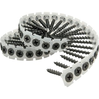 Senco DuraSpinĀ® Collated Screws Drywall to Wood 3.9 x 50mm (Pack 1000) 39A50MP