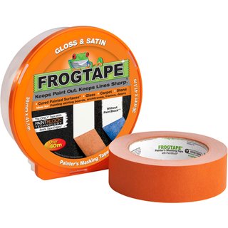 Shurtape FrogTapeĀ® Gloss & Satin 36mm x 41.1m 104201