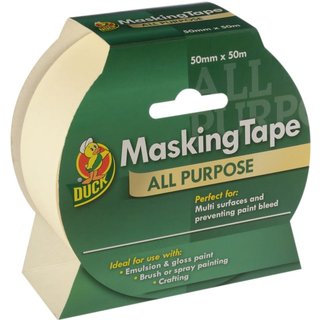 Shurtape All Purpose Masking Tape 50mm x 50m 232318 260196
