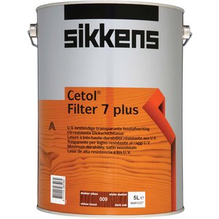 Sikkens Cetol Filter 7 Plus Translucent Woodstain Mahogany 5 litre 5085937