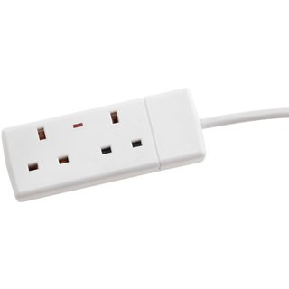 SMJ Extension Lead 240V 2-Way 13A Neon 5m F2W5MP