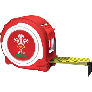 Advent Official Welsh Rugby Tape Red / White 5m/16ft (Width 25mm) ATM4-5025WRFU