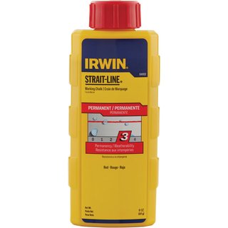 IRWIN® STRAIT-LINE® Chalk Refill Red 227g (8oz) T64902