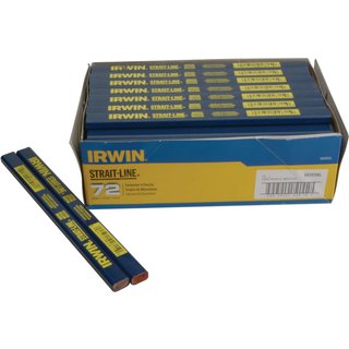 IRWIN® STRAIT-LINE® Carpenter's Pencils (Box 72) T66305SL 1=BOX OF 72