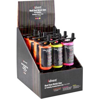 Advent Reel Eazi Brick Line Display Box of 12 RELBLDIS12
