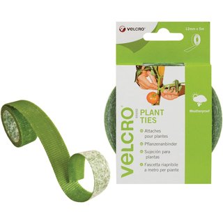 VELCRO® Brand Plant Ties Tape Green 12mm x 5m 60202 63202