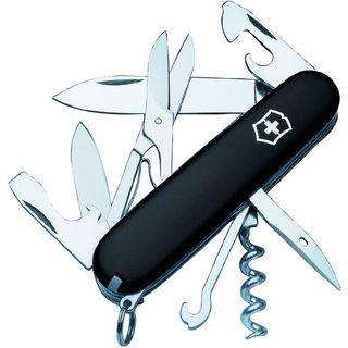 Victorinox Climber Swiss Army Knife Black Blister Pack 1.3703.3B1