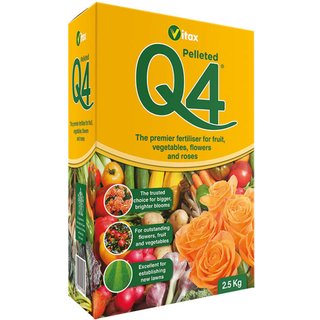 Vitax Q4 Fertiliser 2.5kg 6QF253
