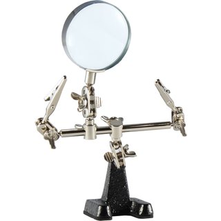 Weller Helping Hands Holder - 2 Arms & Magnifier WLACCHHB-02