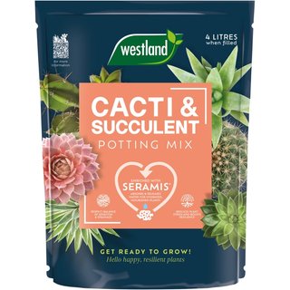 Westland Cacti & Succulent Potting Mix Peat Free 4L 10200094
