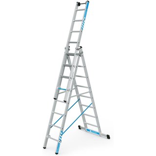 Zarges Skymaster Plus X Combination Ladder 3-Part 3 x 8 Rungs 41578