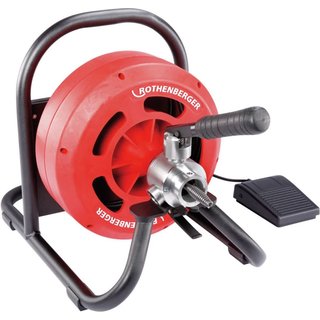 Rothenberger Rodrum Auto Feed S 10 incl. Spiral 10mm/10m 110V For the removal of blockages in sewage 1000001259