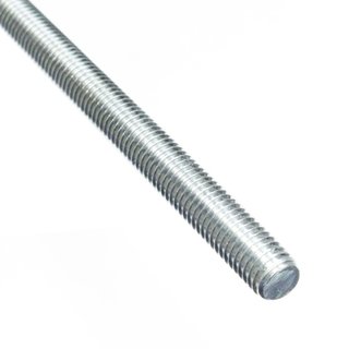 Smiths Ironmongery Zinc Plated Threaded Rod B8560