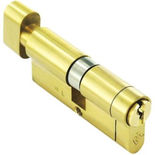 Smiths Locks BS 1 Star Thumb Brass Cylinder S2096