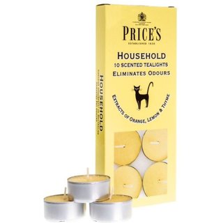 Price's Candles Tealights Pack 10 FR251016