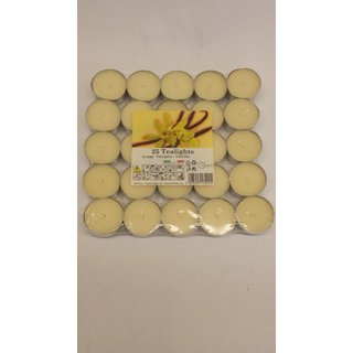 Price's Candles Tealights Pack 25 021935D