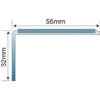 Stikatak Slimline Single Square Nose W01244PC