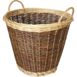 Hearth & Home 2 Tone Log Basket HH335
