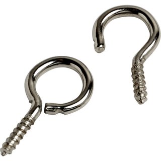 Woodside Silver Net Wire Hooks & Eyes WNWHP6