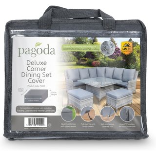Pagoda Deluxe Corner Dining Set Cover PGC35