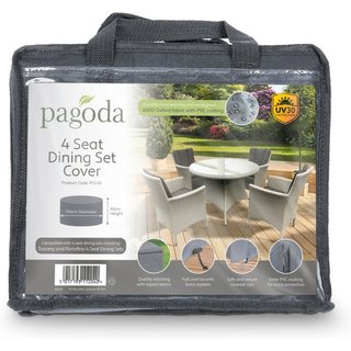 Pagoda 4 Seat Dining Set Cover PGC45