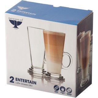 Ravenhead Entertain Latte Glasses Set 2 0041.599