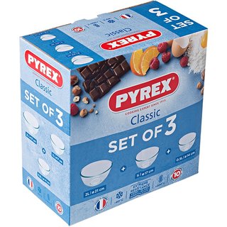 Pyrex Classic Bowl Set 913S603/8044