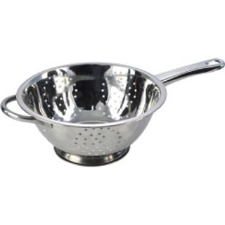Mtk Housewares Stainless Steel Deep Long Handled Colander 127