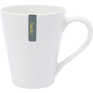 Basiks White Porcelain Cone Mug BAC40