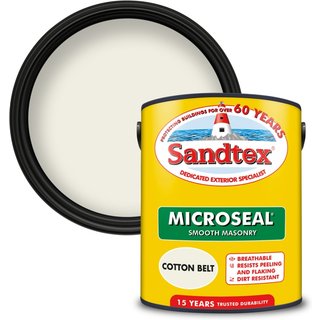 Sandtex Smooth Masonry Paint 5L 5090676