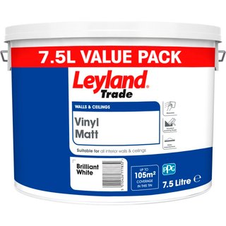 Leyland Trade Vinyl Matt 7.5L 308396