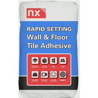 NX Rapid Set Adhesive For Tiles NX20KGADRS