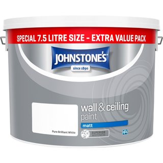 Johnstone's Wall & Ceiling Matt 7.5L 386527