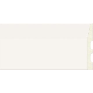 Emafyl White Chamfored Skirting Board 594001001
